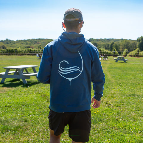 New Logo Hooded Sweatshirt (Neptune Blue)