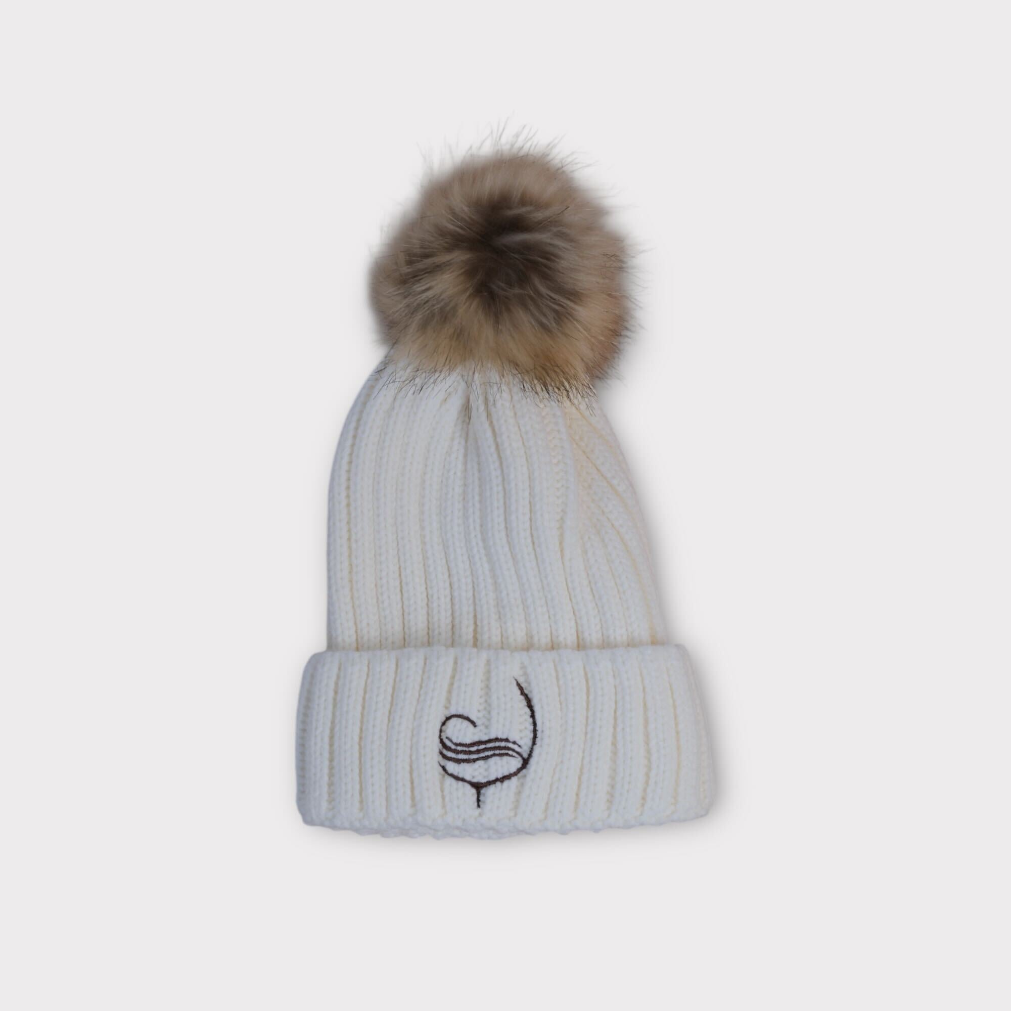 Fur Logo Hat (Marshmallow)